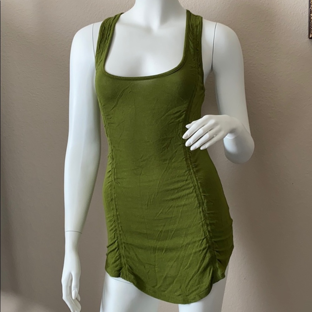 Zara Collection Olive Green Top Size M